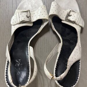 Women's White Sandals